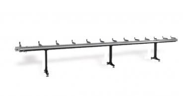 Zimmer feed roller conveyor for profiles